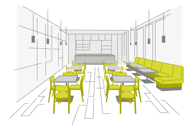 Cafeteria Area
